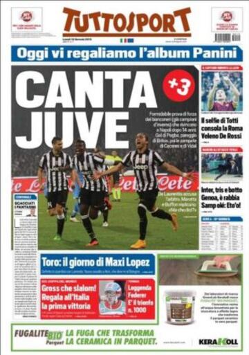 Portadas de la prensa deportiva