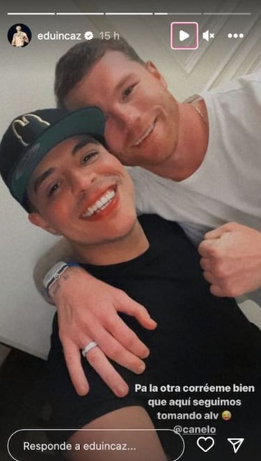 Eduin Caz aclara qué pasó con la supuesta pelea con Canelo Álvarez