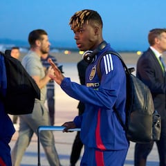 Lezama: Nico Williams trabaja en el interior para sanar su aductor izquierdo