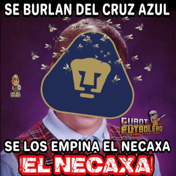 Derrota del Cruz Azul acapara los memes de la jornada