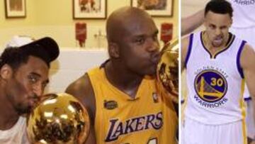 Nuevo reto para los Warriors: el 15-1 de Kobe y Shaquille O'Neal