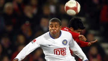 El exjugador alem&aacute;n, Chinedu Ede, durante un partido.