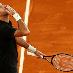 Del Potro arrolla a Dzumhur en su estreno sobre tierra batida