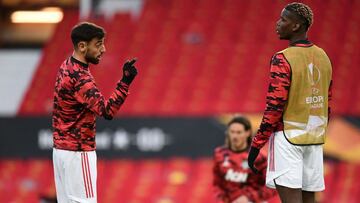 Bruno Fernandes y Pogba.