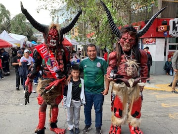 El color de la visita del Tri a Toluca