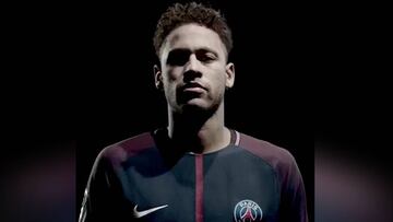 Neymar muestra su apoyo al PSG
en Instagram