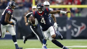 Los Indianapolis Colts de Andrew Luck visitan este s&aacute;bado a las 16:35 ET el NRG Stadium para medirse a los Texans de Deshaun Watson y DeAndre Hopkins.