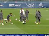 'Violenta' reacción de Neymar: ¡compañero le hizo un túnel y se lo celebró en la cara!