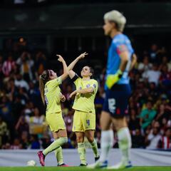 Andrea Pereira: “El estadio estaba lleno de gente de Chivas, espero se animen más las Águilas y vengan”