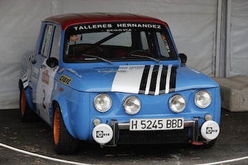 Renault 8, uno de los clásicos que se pudieron admirar en El Espiritu del Jarama.