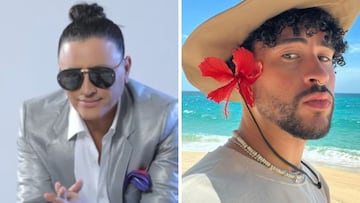 Elvis Crespo reacciona al homenaje que le hizo Bad Bunny