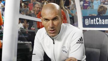 Zidane: "Me conformo con esta plantilla"
