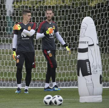 Kepa Arrizabalaga y De Gea.