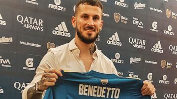 Benedetto: “Estoy feliz de volver a vestir estos colores”