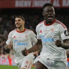 Sevilla 2 - Athletic 1: resumen, goles y resultado del partido de LaLiga EA Sports