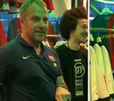 El Barça se va a una tienda de camisetas y vean la que escogió Flick: no lo dudó