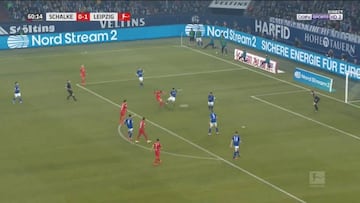 Todos los focos mirando a Haaland y él a lo suyo: golazo 27 ya que hace soñar con todo al Leipzig