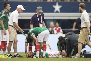 Seleccionados que se lesionaron previo a un torneo oficial