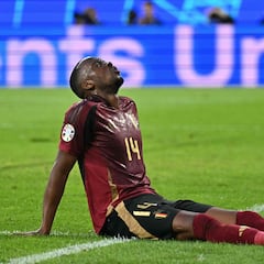 Lukebakio no despega en la Eurocopa