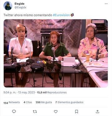 Los mejores memes de Eurovisión 2023