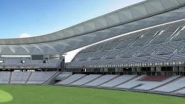 Vista interior del estadio de La Peineta