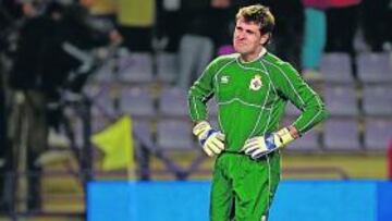 <b>ENFADADO. </b>Aranzubía no puede disimular su enfado por la actuación del ruso Ivanov.