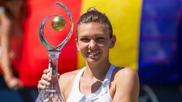 Simona Halep, en Montreal.