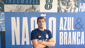 Casillas confirma que seguirá una temporada más en el Oporto