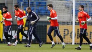 Casillas, Jesús, Diego López y Adán viajaron a Estambul.