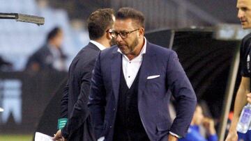 Mohamed, en el partido entre Celta y Alavés.