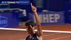 Alcaraz tira otro muro: a su primera final en un torneo ATP