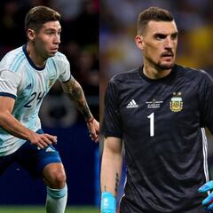 Montiel, Armani y Julián Álvarez, los convocados del medio local