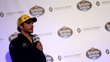 Carlos Sainz en Sao Paulo.