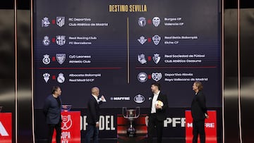 07/01/26 RFEF REAL FEDERACION ESPAÑOLA DE FUTBOL
SORTEO DE OCTAVOS DE LA COPA DEL REY RFEF
CUADRO EMPAREJAMIENTOS