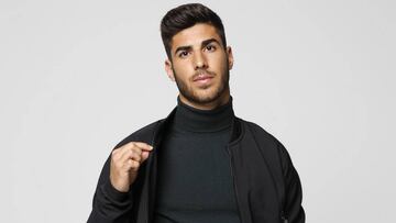 Marco Asensio posa para la revista 'GQ'.