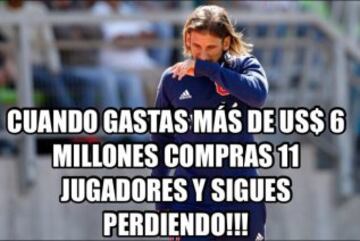 Beccacece, foco de las burlas tras nueva fracaso de la U