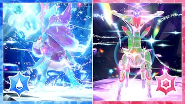 Ondulagua y Ferroverdor llegan a Pokémon Escarlata y Púrpura: así son las formas Paradoja de Suicune y Virizion