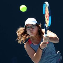 Ane Mintegi gana a Gibson para meterse en la tercera ronda