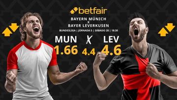 Bayern Múnich vs. Bayer Leverkusen: horario, TV, pronósticos, estadísticas y clasificación