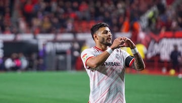 Alexis Vega celebrate this goal 1-2 of Toluca during the 1st round match between Tijuana and Toluca as part of the Liga BBVA MX, Torneo Apertura 2024 at Caliente Stadium on January 10, 2024 in Tijuana, Baja California, Mexico.