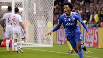 Juan Guillermo Cuadrado suma 6 partidos con la Juventus de Turín en la temporada 2016/2017
