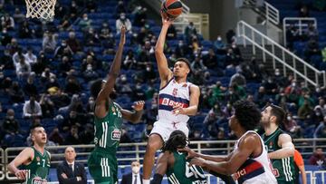 Un Baskonia en cuadro tropieza en Atenas ante el Panathinaikos