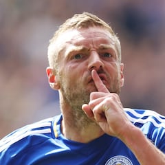 Jamie Vardy, del primer ministro, que una vez jugó al fútbol con tintura electrónica