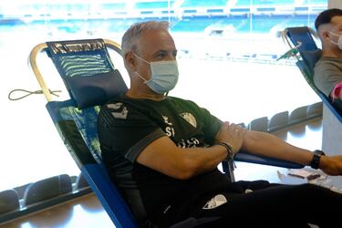 El Málaga dará una entrada contra el Murcia a quien done sangre