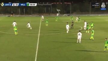 Con ustedes, el golazo del fin de semana: Carrillo, juvenil del Madrid, ¡desde su campo!