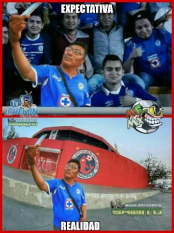 Cruz Azul volvió a hacer de las suyas y los memes no perdonan