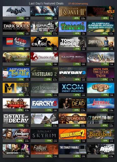 Ya puedes descargar varios juegos a la vez en Steam