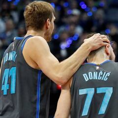 Doncic bromea: "Nowitzki y yo nos juntamos para los mates"