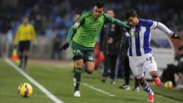 Chory Castro, ante el Celta.