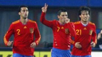 Villa, único punta frente a Arabia Saudí